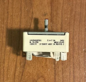 OEM Genuine GE Range Surface Element Control Switch Assembly, Part #WB24T10145 - Picture 1 of 3