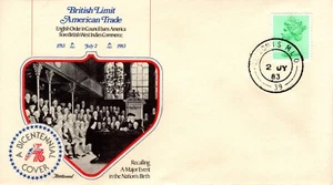 BRITISH LIMIT AMERICAN TRADE, LONDON 1983 FDC17232 - Picture 1 of 1