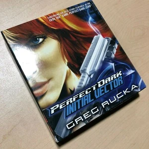Perfect Dark Initial Vector Audio Book Greg Rucka 8 Disc Set In Box w/ Free Ship - Picture 1 of 8