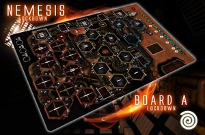 Tapetes compatibles con  Nemesis Lockdown ( 2 Tapetes Cara A + Cara B) - Picture 1 of 3