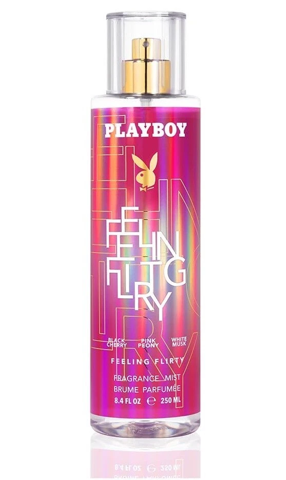 Bruma corporal fragancia Playboy Feeling Flirty para mujer 8,4 oz 250 ml nueva Foto 1 de 1