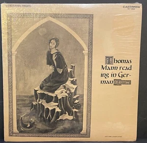 sealed Lp THOMAS MANN Reading In German Mono Caedmon Records TFC-1004 - Picture 1 of 2