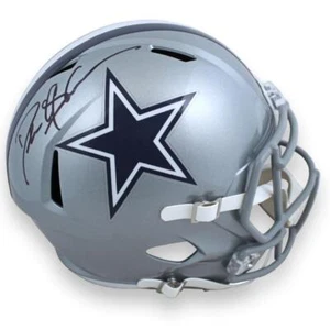 Cowboys Deion Sanders handsigniert signed Speed Rep Helm - Beckett - Bild 1 von 2