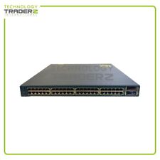WS-C3560E-48TD-S V03 Cisco Catalyst 3560E 48 Port Ethernet Switch W/ 1x PWS