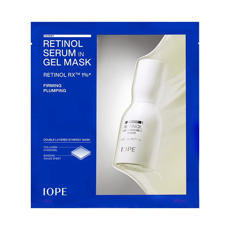 IOPE [ SAMPLE ] Retinol Serum in Gel Mask Sheet 30g - Image 1 of 1