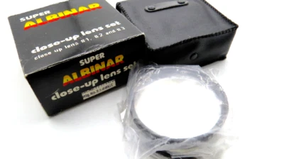 Vintage Super Albinar - 55mm Thread - Close-up Lens / Filter Set #1, #2 and #3 - Image 1 of 4