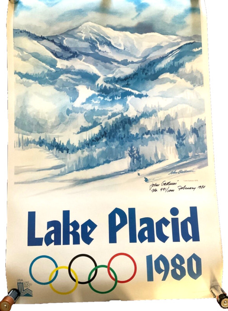 Sold at Auction: Framed print of Olympic Posters from 1904-2004, overall  size c.22.5in x 29.