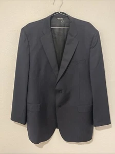Saks Fifth Ave Ermenegildo Zegna Sport Coat Suit Jacket Mens Modern Fit 48 - Picture 1 of 6