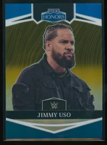 Jimmy Uso 2023 Panini Chronicles WWE Honors Gold Prizm #332 /10 - Picture 1 of 2
