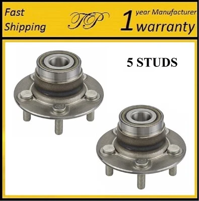 Conjunto de cojinete de cubo de rueda trasera para Dodge Stratus 1995-2006 sedán, par sin ABS Foto 1 de 3