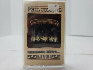Phil Collins Serious Hits... LIVE! 15 track 1990 Cassette Tape Very Good Tested - Picture 1 of 6