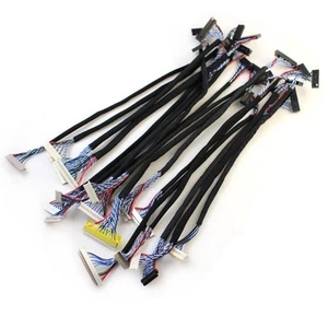Juego de 18 piezas de cable LVDS universal para soporte de panel de pantalla LCD pantalla de 14""-26 - Imagen 1 de 9