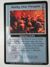 1998 BABYLON 5 CCG - DELUXE EDITION - RARE CARDS - R to W - PICK ONE