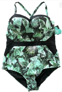 TORRID VIXEN HANDFLÄCHENAUSSCHNITT NETZ BÜGEL PUSH-UP 1 STÜCK BADEANZUG 0 $ 124 NEU MIT ETIKETT - Bild 1 von 3