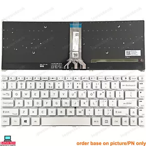 Acer CC315-72 CC315-72G CC315-72P CC315-73G CC315-73P tastiera bianca retroilluminata USA - Foto 1 di 1