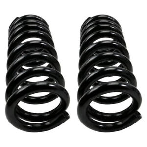 For Chevy C1500 Suburban 1992-1997 Coil Spring Set | Front | Variable Rate Black