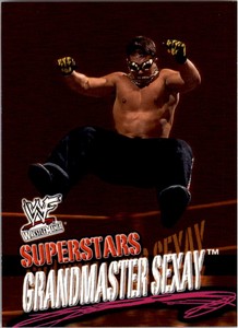 2001 Fleer WWF Wrestlemania #17 Grand Master Sexay