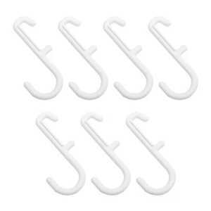 7 Pcs Peg Board Hook Pegboard Hooks for Shelves Desk Wall Organizer - Picture 1 of 12