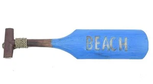 Deko Paddel aus Holz 60cm mit Beach Aufschrift Holzschild Mare Strand Meer - Bild 1 von 2