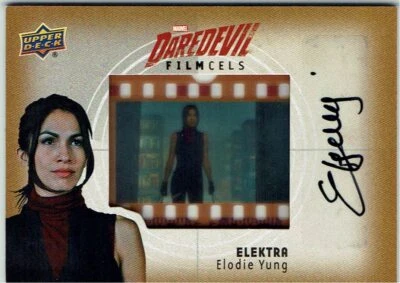 Daredevil Seasons 1 & 2 Film Cel Autograph FC-EN Elodie Yung as Elektra - Image 1 of 2