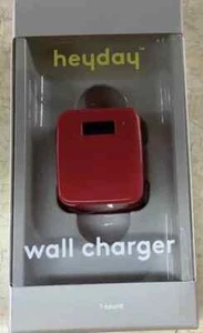 heyday Caricatore da Parete Magenta 2.4 Amp/12W USB #685 (BOX 44) - Foto 1 di 2