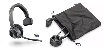 PLANTRONICS Poly Voyager 4310 UC USB Drahtloses Bluetooth-Headset Ein Ohr PC - Bild 1 von 4