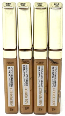 (4) Loreal Age Perfect Radiant Concealer Sealed 0.23 fl oz 245 - Golden Sun - Image 1 of 3