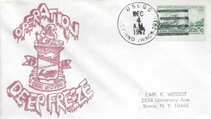 4 Dec 1967 Naval Cover, Operation Deepfreeze, USCGC Westwind WAGB-291 - Picture 1 of 1