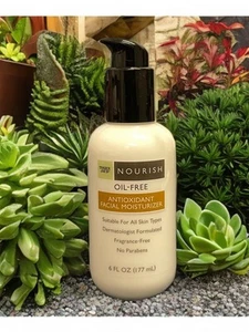 Trader Joe's Nourish Antioxidant Facial Moisturizer 6oz All Skin Types Oil-Free - Picture 1 of 3