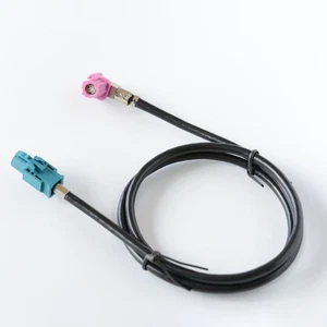 Console Retrofit Video Cable Vehicle-mounted ABS Anti-interference Black - Picture 1 of 11