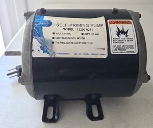 WORKING JABSCO 12290-0271 SELF-PRIMING DIAPHRAGM PUMP MOTOR 5.9 GPM 12290 TESTED - Bild 1 von 6
