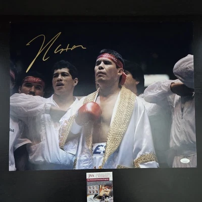 JULIO CESAR CHAVEZ Signed Autographed 16x20 Photo Framed JSA Witness COA Boxing - Image 1 of 4