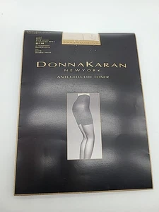 Pantimedias tónico anticelulítico Donna Karan años 90 talla S - nude - Imagen 1 de 4