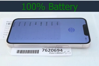 Apple iPhone 13 mini 512GB Unlocked AT&T T-Mobile Verizon GSM 100% batt! 7620694 - Image 1 of 4