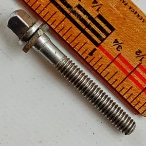 Gretsch 1+1 5/8"T-Rod Snare/Tom Drum 60s 12-24 Tension-Lug-Screw 1 3/16"Gewinde*G - Bild 1 von 2