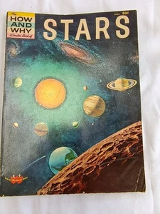 Vtg The How And Why Wonder Book Of Stars 1960 Children's Science Book - Picture 1 of 3