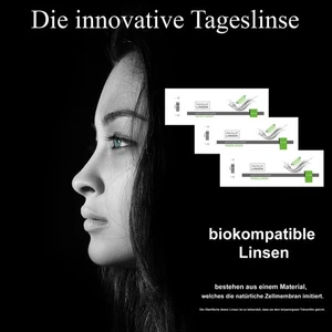 Premium Linsen biokompatible Tageslinsen die neue Innovation -biokompatibel- - Bild 1 von 13