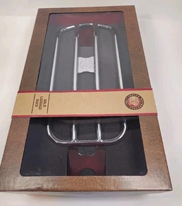 Indian Scout OEM Chrome Solo Luggage Rack Part # 2880900-156 In Original Box  - Picture 1 of 24