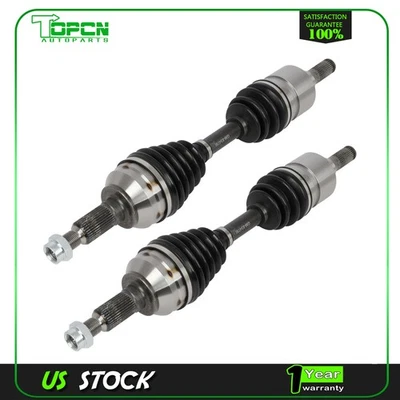 2x Conjuntos de eixos dianteiros CV para 2006-2010 Hummer H3 2009-2010 Hummer H3T - Imagem 1 de 4