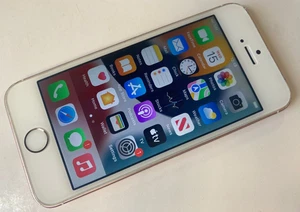 Apple iPhone SE A1723 64GB Smartphone Mobile Unlocked 4G Rose Gold IOS 15 82% - Picture 1 of 10