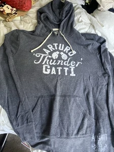 Roots Of Fight Arturo Thunder Gatti Hoodie XL Boxing Rare - Picture 1 of 7