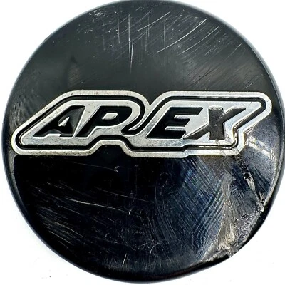 Apex Wheels Black Chrome Wheel Center Cap Hubcap Schcapalap BC-861 - Image 1 of 4