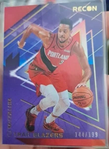 Panini Recon Holo Red 2020-21/199 CJ McCollum #120 - Imagen 1 de 2