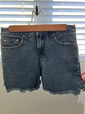 Pantalones Cortos Nautica Vintage Jean Corte Talla 8 Foto 1 de 4