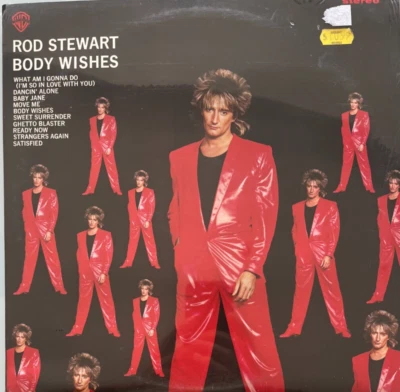 Rod Stewart, Body Wishes, LP, NEW, Sealed, 1983, US Pressing - Image 1 of 2