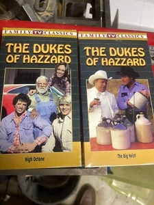 2 VTG VHS THE DUKES OF HAZZARD John Schneider Tom Wopat 1980 FACTORY SEALED - Bild 1 von 4