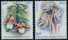 Estonie #515-516 timbres-poste orchidées fleurs 2005 Eesti MLH