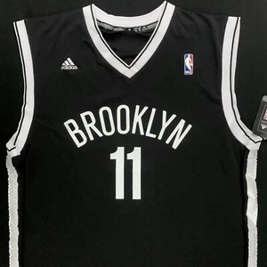 NWT Adidas Brook Lopez Brooklyn Nets #11 Black 2014 Nickname Jersey Men’s XL - Picture 1 of 6