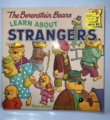 1985 “The Berenstain Bears’ Learn About Strangers“ Paperback Book” (MH156)1 - Image 1 of 4