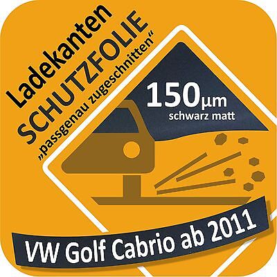 Pour VW Golf 6 Cabrio Protection Film Lackschutz Film Film Protecteur • 14.90€